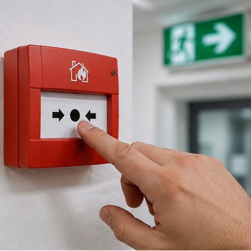 Manual fire alarm call point
